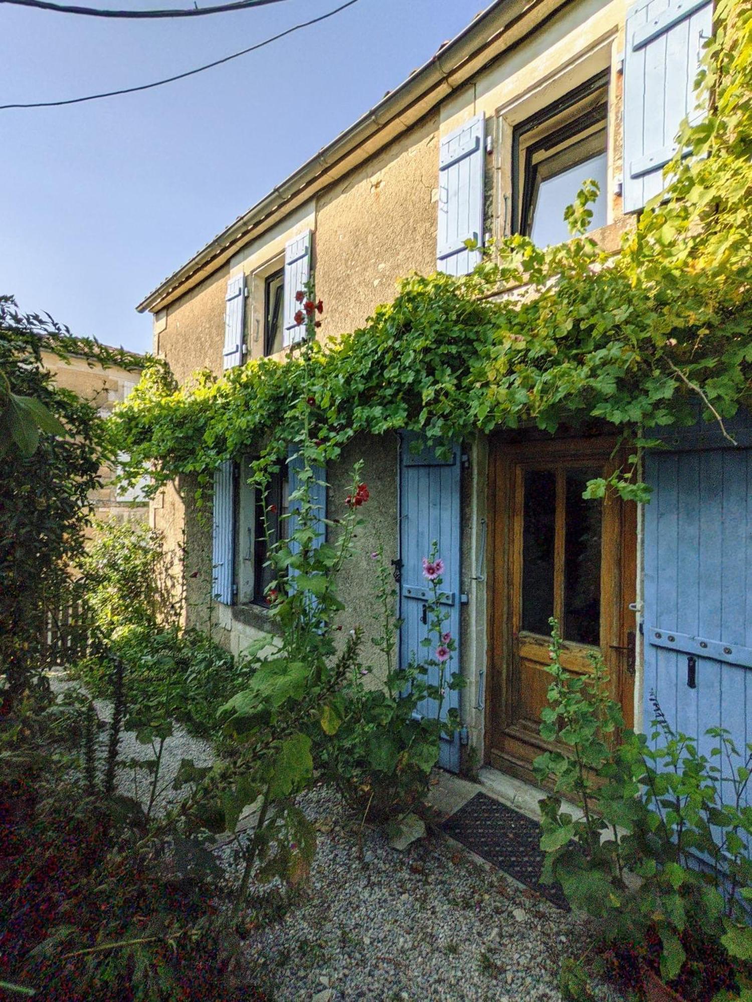 Les Volets Bleus Vila Arçais Exterior foto